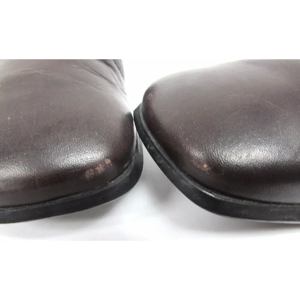 Cole Haan City women's 8 AA brown leather loafers shoes medium heel